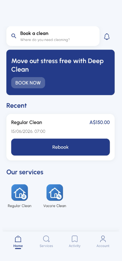 Deep Clean app